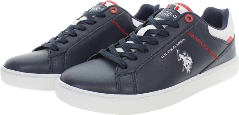 U.s. Polo Assn. Rokko Sneakers Veterschoenen Blue Heren