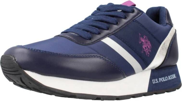 U.s. Polo Assn. Sportieve Damessneakers Blue Dames