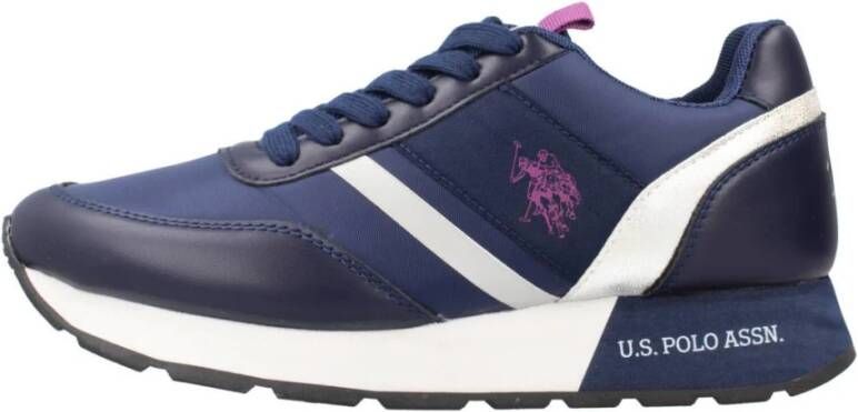 U.s. Polo Assn. Sportieve Damessneakers Blue Dames