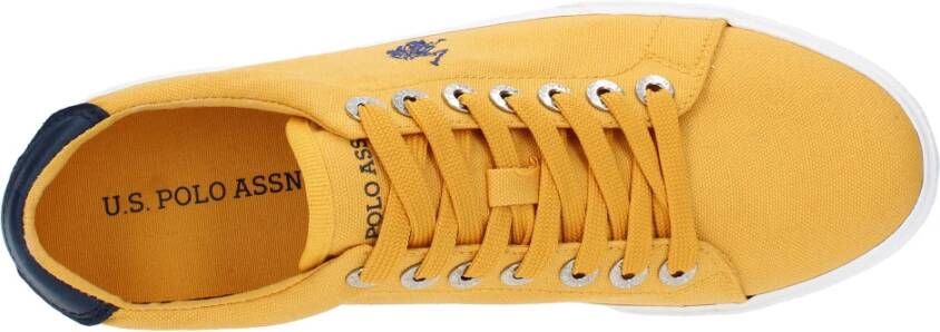 U.s. Polo Assn. Sneakers Geel Yellow Heren