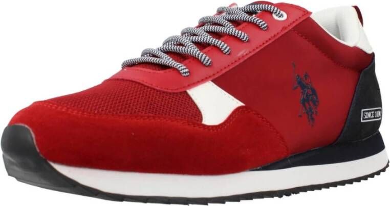 U.s. Polo Assn. Sneakers Red Heren