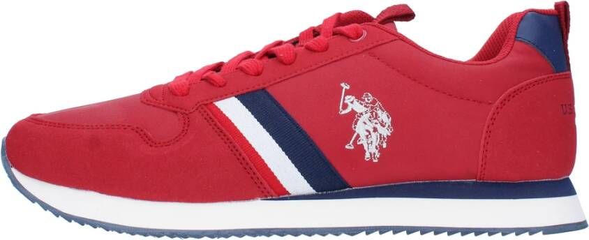 U.s. Polo Assn. Sneakers Rood Red Heren