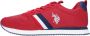 U.s. Polo Assn. Sneakers Rood Red Heren - Thumbnail 2