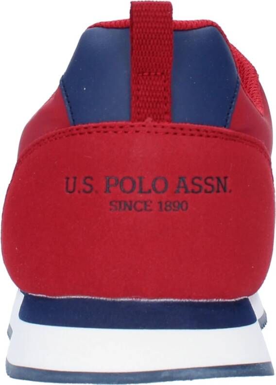 U.s. Polo Assn. Sneakers Rood Red Heren