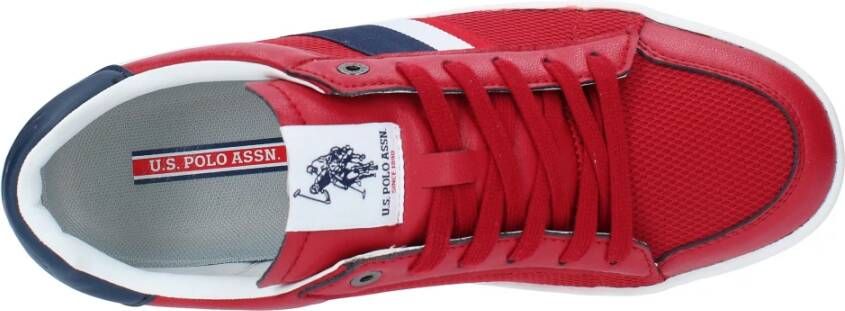 U.s. Polo Assn. Sneakers Rood Red Heren