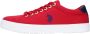 U.s. Polo Assn. Sneakers Rood Red Heren - Thumbnail 3