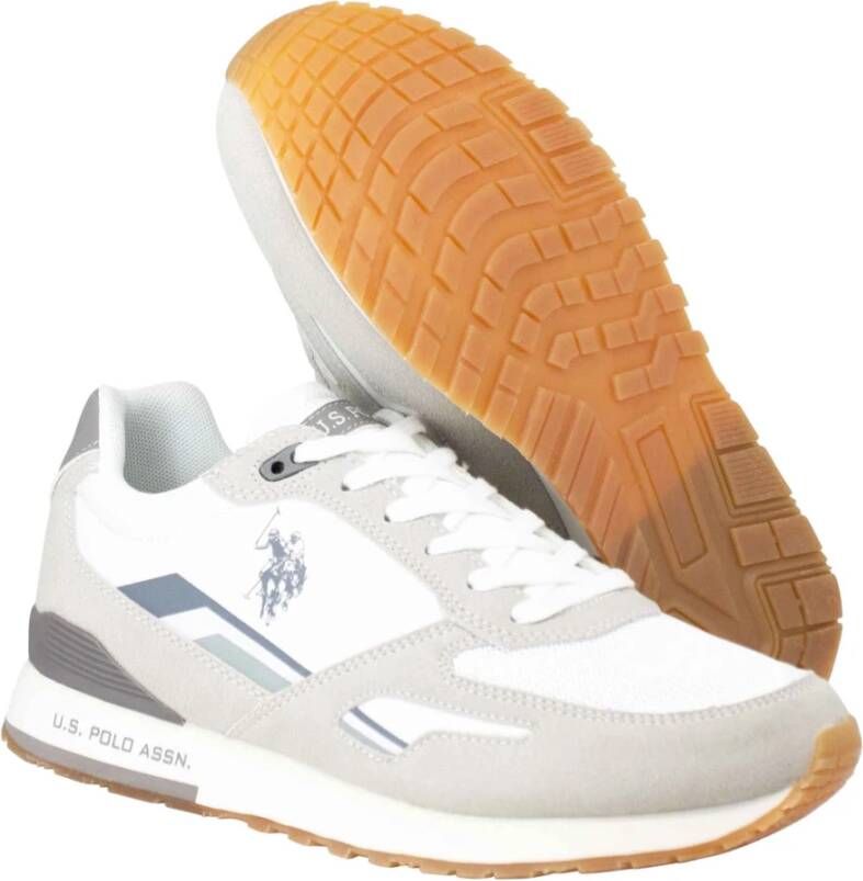 U.s. Polo Assn. Sneakers Wit Heren