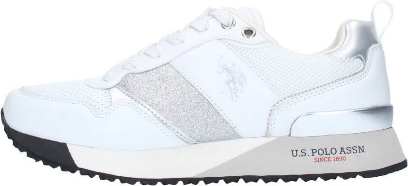 U.s. Polo Assn. Sneakers Wit White Dames