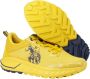 U.s. Polo Assn. Gele hardloopschoenen Seth001 van eco-leer mesh voor heren Yellow Heren - Thumbnail 5