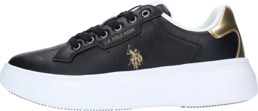 U.s. Polo Assn. Sneakers Zwart Black Dames