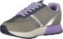 U.s. Polo Assn. Sportieve Grijze Veterschoenen met Logoprint Multicolor Dames - Thumbnail 3