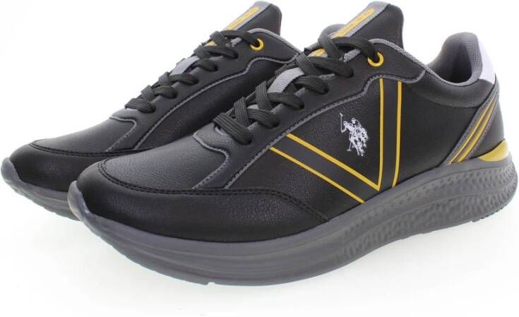 U.s. Polo Assn. Sportieve Veterschoenen Zwart Heren Black Heren