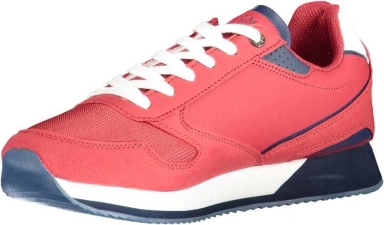 U.s. Polo Assn. Stijlvolle Heren Sneakers Aanbieding Red Heren