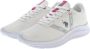 U.s. Polo Assn. Witte sneakers voor dames met sportschoenstijl Wit Dames - Thumbnail 2