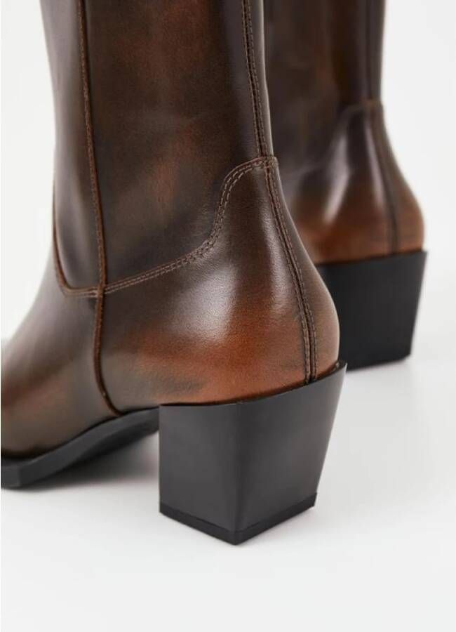 Vagabond Shoemakers Alina Bruine Western Stijl Laarzen Brown Dames