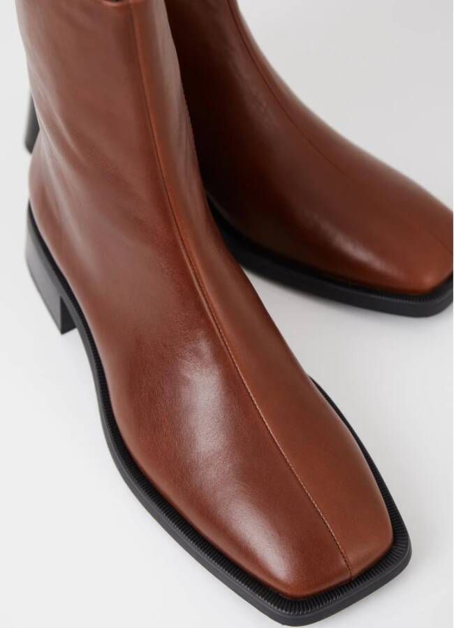 Vagabond Shoemakers Moderne Brandy Leren Enkellaarzen Brown Dames