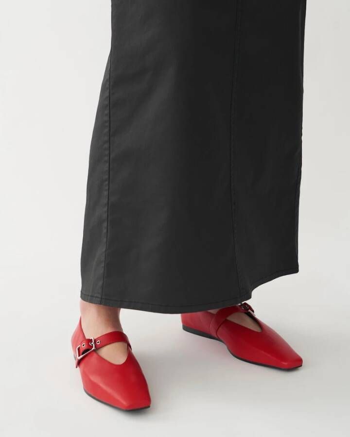 Vagabond Shoemakers Rode Mary Jane Ballet Flats Red Dames