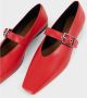 VAGABOND SHOEMAKERS Ballerina Dames Wioletta 5701 Maat: 37 Materiaal: Leer Kleur: Rood - Thumbnail 9