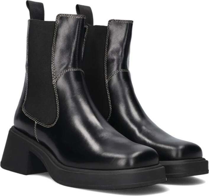 Vagabond Shoemakers Zwarte Chelsea Boots voor dames Black Dames