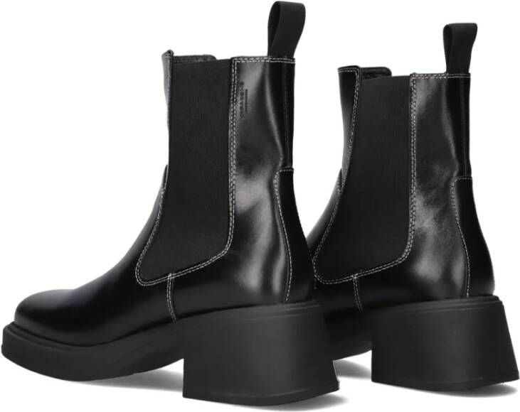 Vagabond Shoemakers Zwarte Chelsea Boots voor dames Black Dames