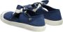 Valentino Blauw witte ballerina sneakers met strikdetails Blue Dames - Thumbnail 5