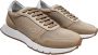 Valentino by Mario Valentino Beige Bi-Material Sneakers Beige Heren - Thumbnail 3