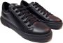 Valentino by Mario Valentino Zwarte Leren Sneakers Black Heren - Thumbnail 5