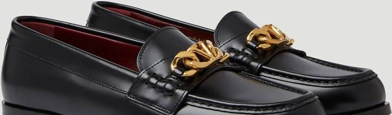 Valentino Chainlord Loafers Black Heren