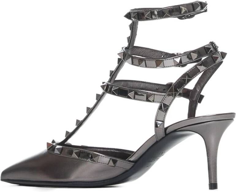 Valentino Garavani Antraciet Hak Schoenen Gray Dames