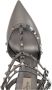 Valentino Garavani Antraciet hiel slingback met studs Gray Dames - Thumbnail 4