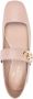 Valentino Garavani Ballerina VLogo Beige Schoenen Pink Dames - Thumbnail 2