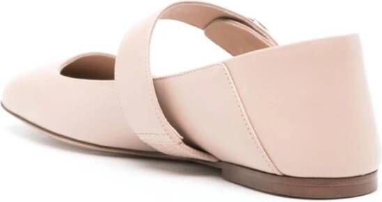 Valentino Garavani Ballerina VLogo Beige Schoenen Pink Dames