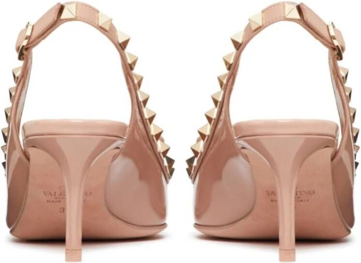 Valentino Garavani Beige Bow Slingback Pumps Beige Dames