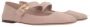 Valentino Garavani Beige Mary-Jane Leren Platte schoenen Beige Dames - Thumbnail 5