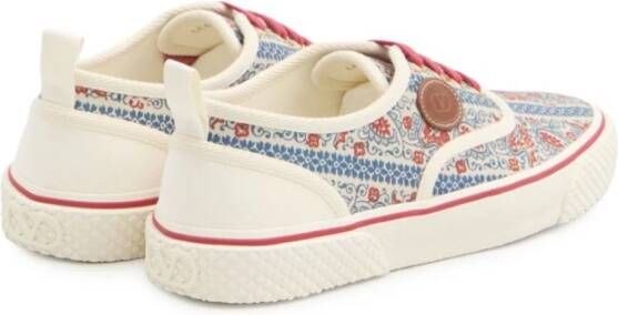 Valentino Garavani Beige Nojoke Sneakers met Logo Detail Multicolor Heren