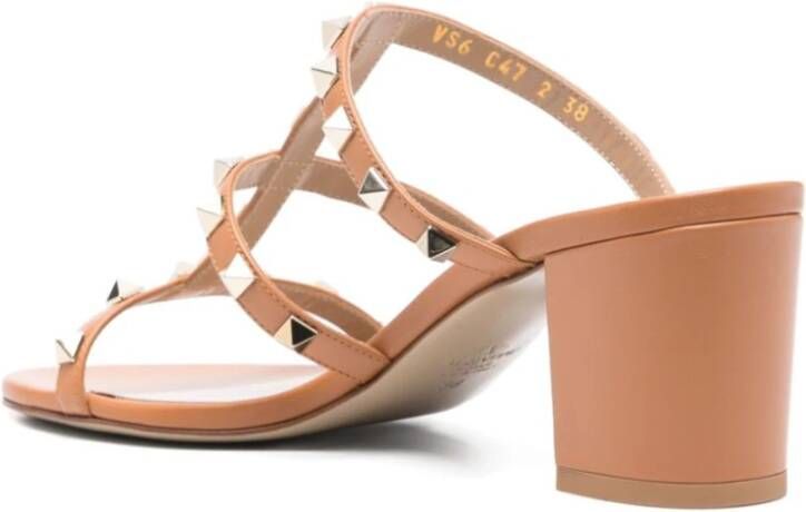 Valentino Garavani Beige Sandalen voor Vrouwen Beige Dames