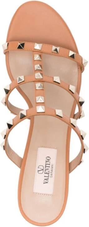 Valentino Garavani Beige Sandalen voor Vrouwen Beige Dames