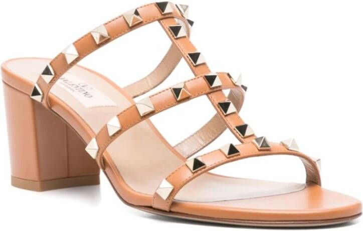 Valentino Garavani Beige Sandalen voor Vrouwen Beige Dames