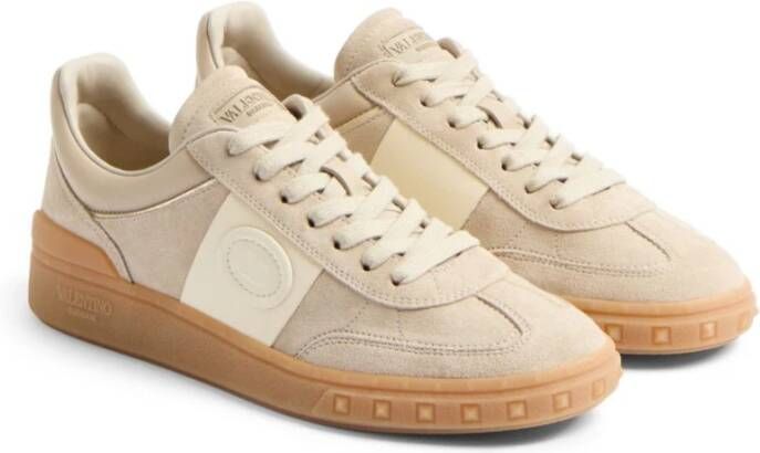 Valentino Garavani Beige Sneakers voor een stijlvolle look Beige Dames