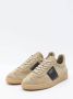 Valentino Garavani Beige Suede Low-Top Sneakers Beige Heren - Thumbnail 2