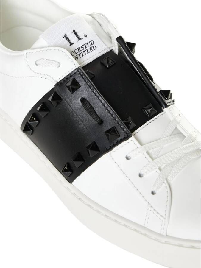 Valentino Garavani Blauw Witte Sneakers White Dames