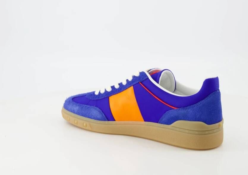 Valentino Garavani Blauwe Leren Upvillage Manden Lente-Zomer 2025 Blue Heren