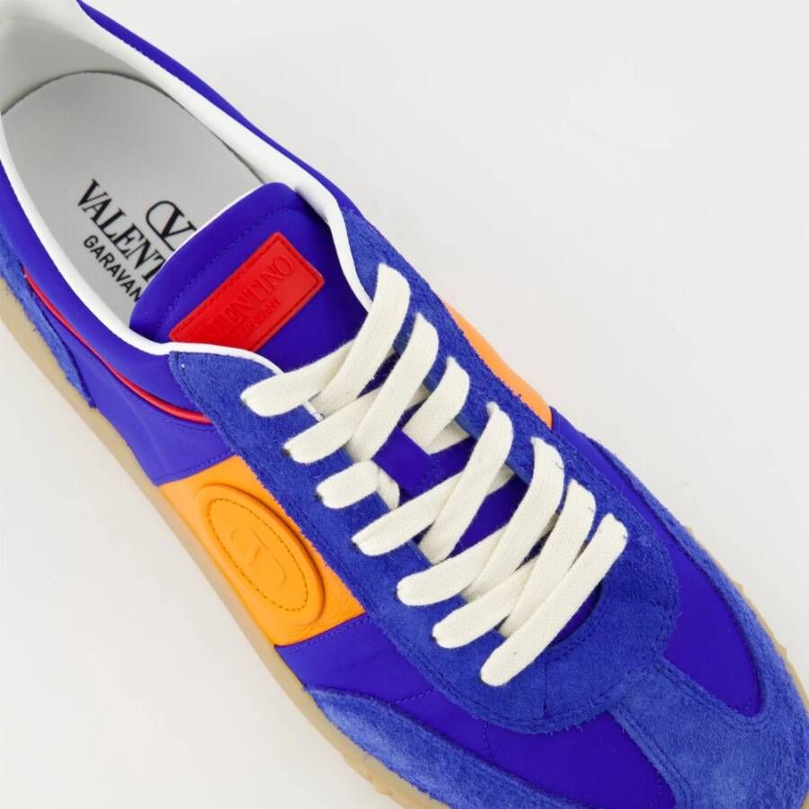 Valentino Garavani Blauwe Leren Upvillage Manden Lente-Zomer 2025 Blue Heren