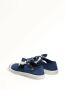 Valentino Garavani Blauwe platte schoenen met VLogo-detail Blue Dames - Thumbnail 6