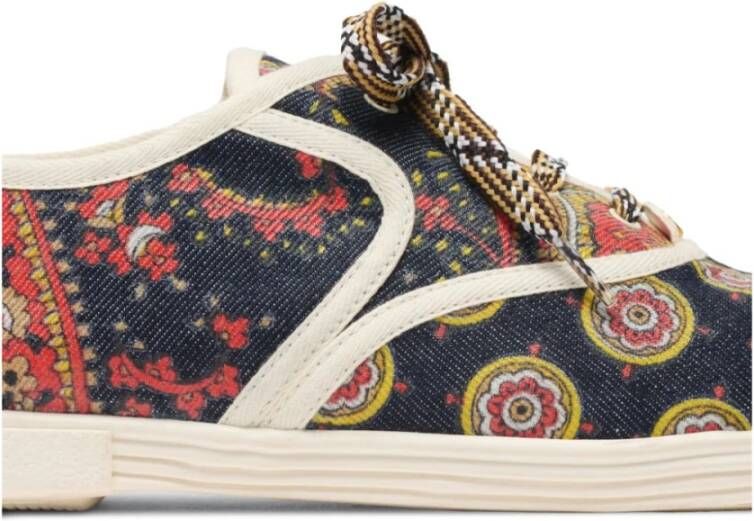 Valentino Garavani Bloemenprint Veterschoenen Multicolor Heren