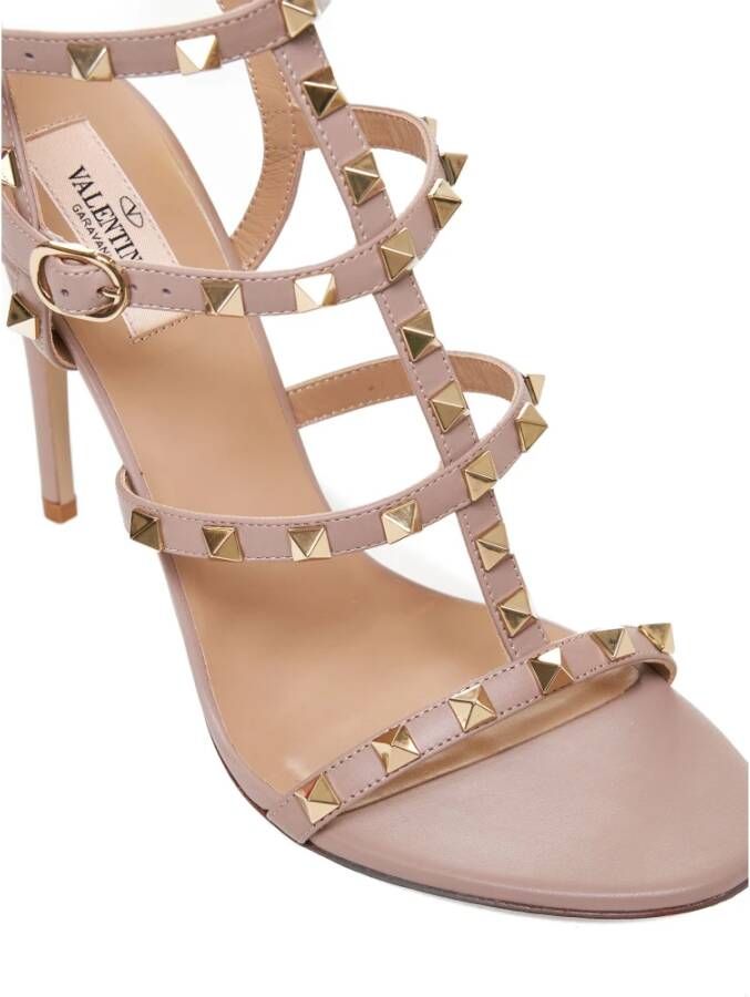 Valentino Garavani Blush Pink Rockstud High Heel Sandalen Pink Dames