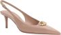 Valentino Garavani Bold Edition Patent Leather Slingback Heels Pink Dames - Thumbnail 2