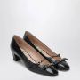 Valentino Garavani Bowow Medium Hakken Black Dames - Thumbnail 3