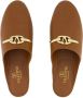 Valentino Garavani VLogo Signature Leren Muiltjes Brown Dames - Thumbnail 3