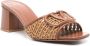 Valentino Garavani Bruine Straw Interwoven Sandalen Brown Dames - Thumbnail 2